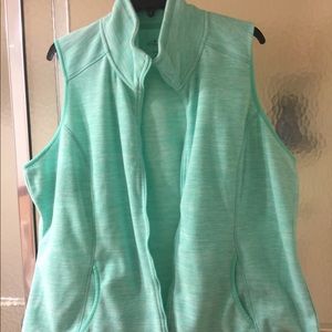 NWT St. John’s Bay Sparkling Mint Jacket; Szs 1X & 2X; $35